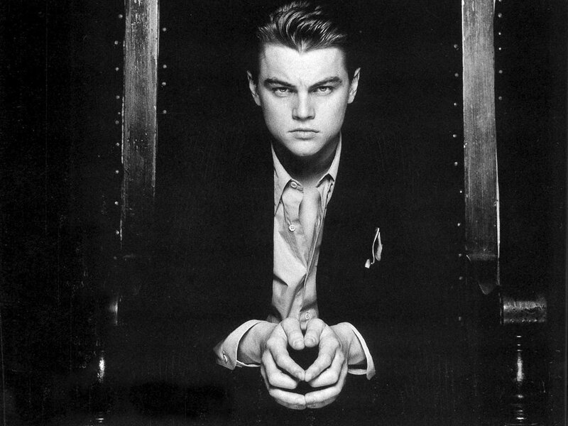 Leonardo Dicaprio in Suit — Black