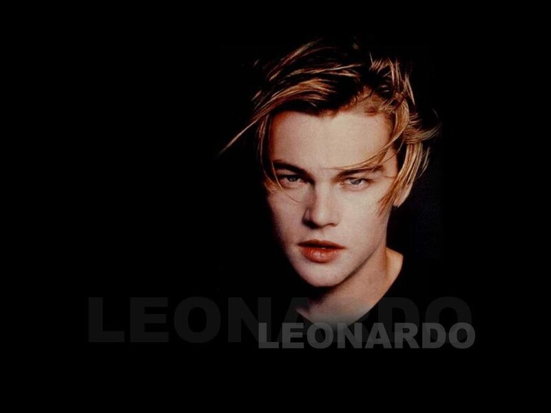 Leonardo DiCaprio Portrait — Black