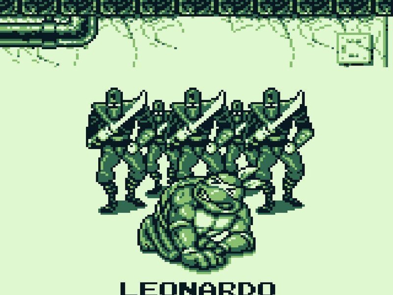 Leonardo in a game scene