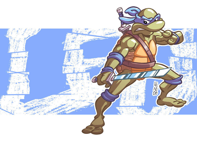 Leonardo turtle ninja