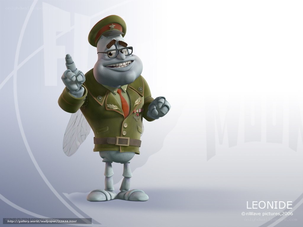 Leonide character from animated film