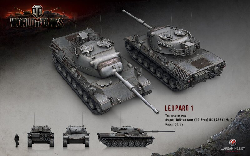 Leopard 1 Tanks