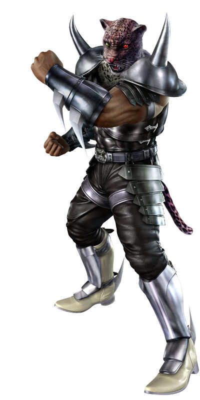 leopard-headed warrior character