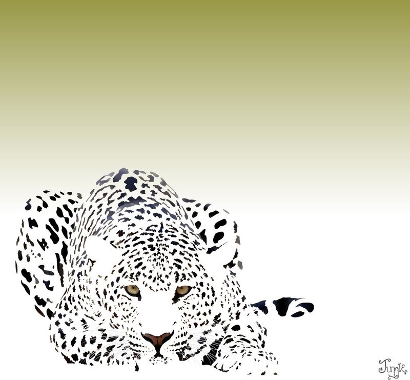 Leopard in the jungle