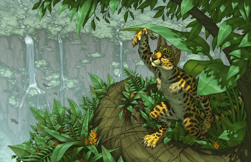 Leopard-like Creature in Jungle