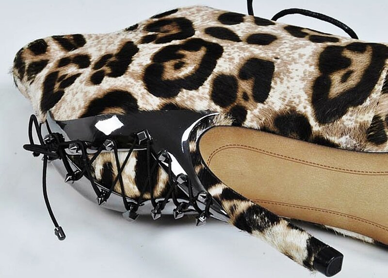 Leopard-print Shoe