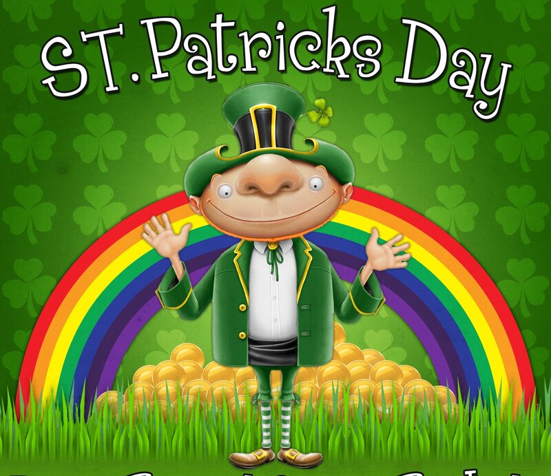 Leprechaun with Rainbow