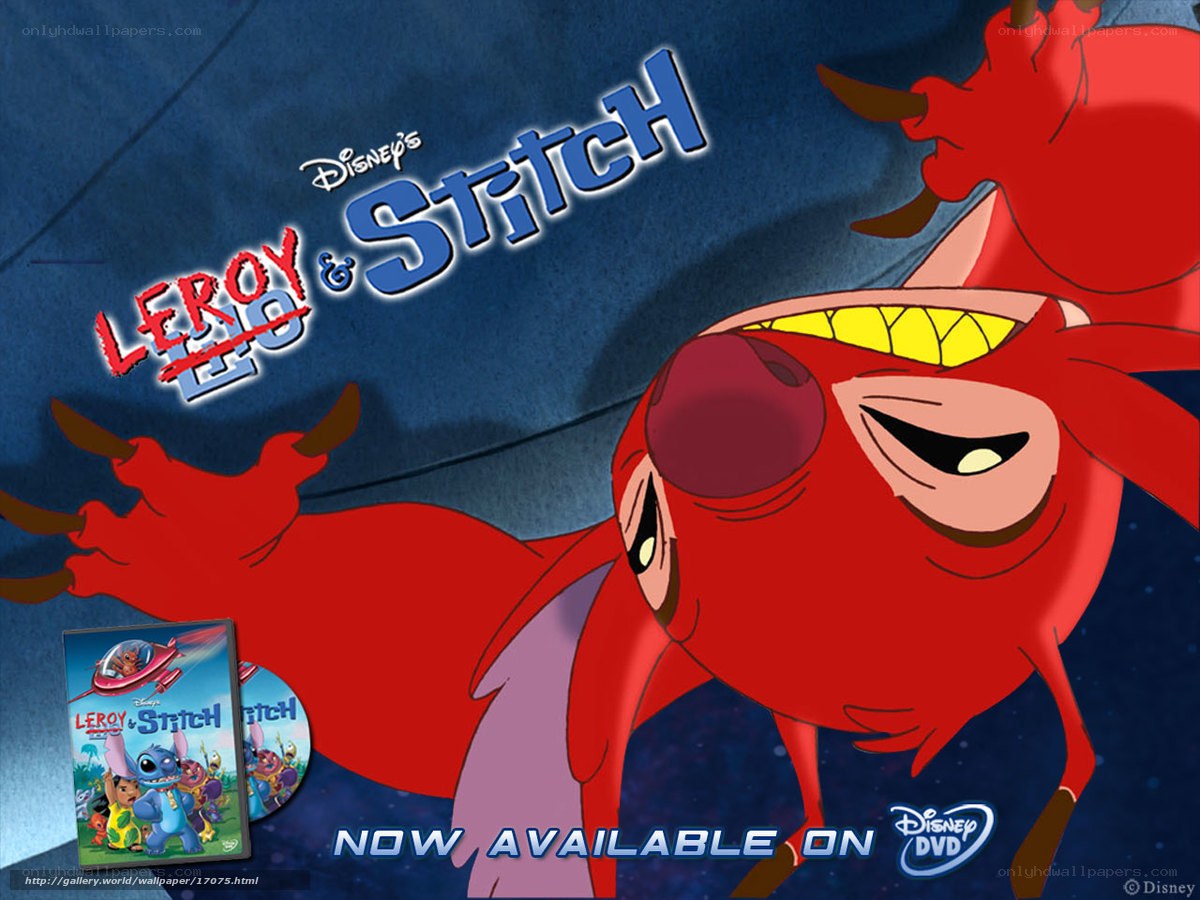 Leroy & Stitch DVD promotion
