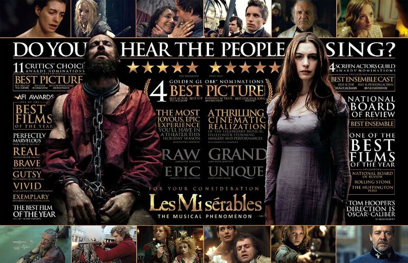 Les Misérables movie poster