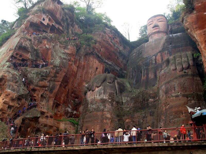 Leshan Giant Buddha statue