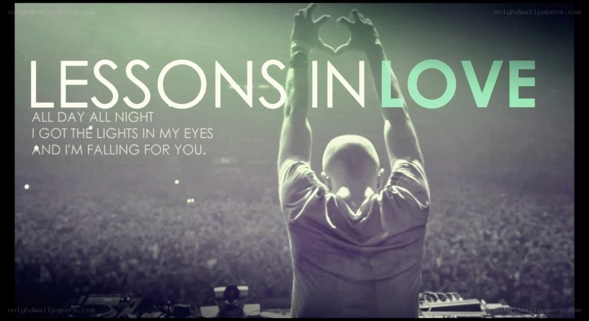 Lessons in Love concert