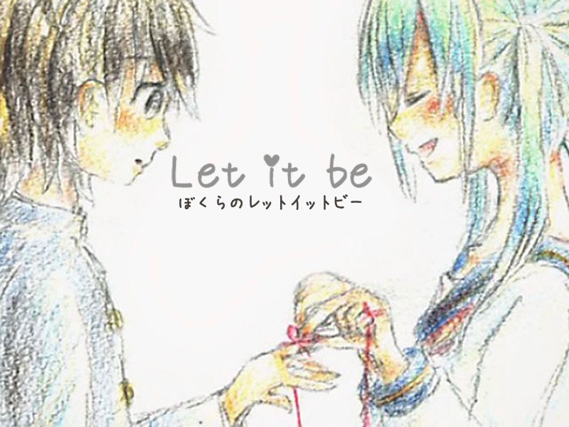 Let it be anime art
