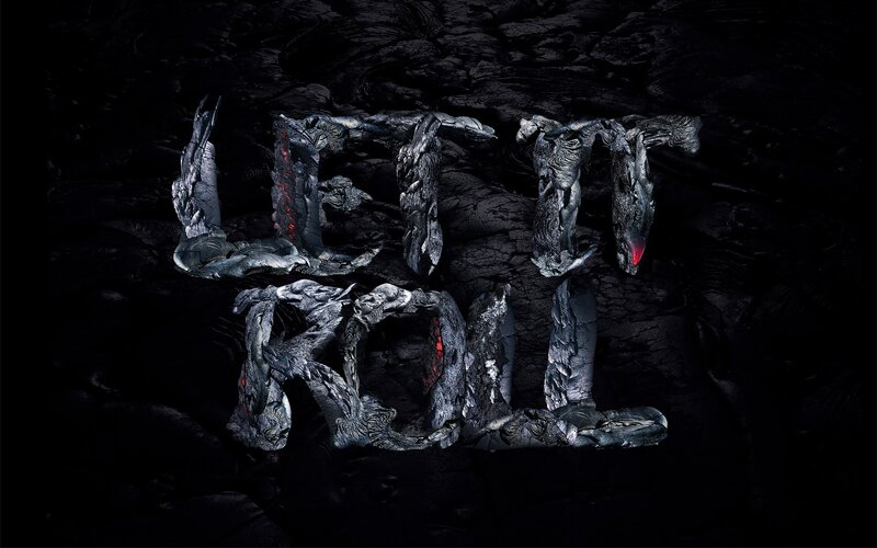 Let It Roll text art