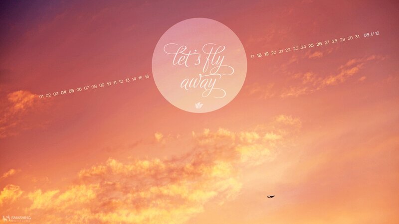 Let's fly away sunset