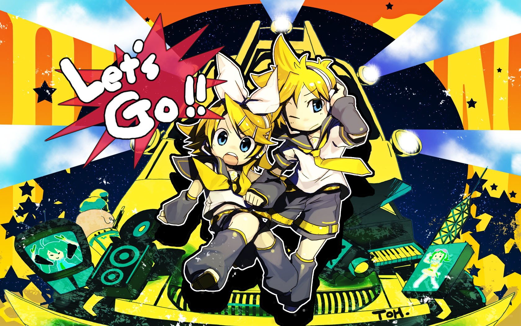 Let's Go! Vocaloid duo