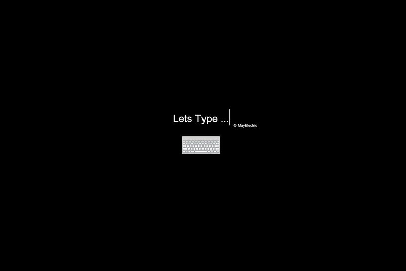 Let's Type typing game
