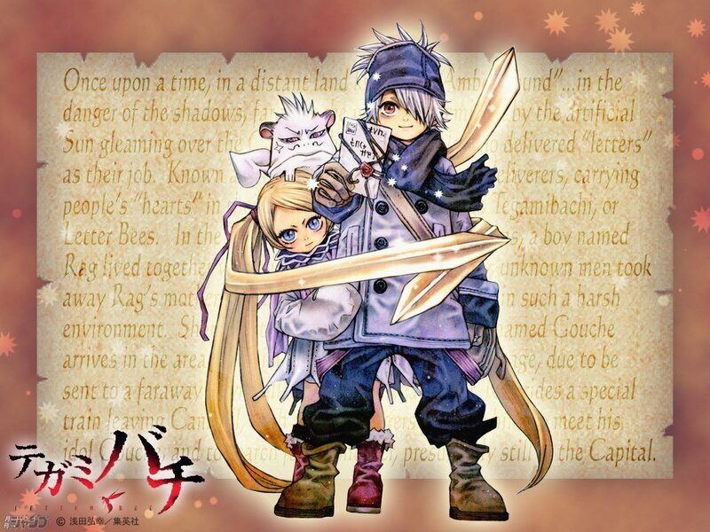 Letter Bee anime artwork