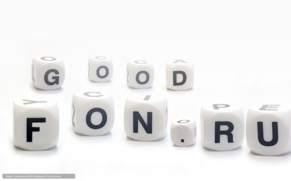 Letter cubes spelling words