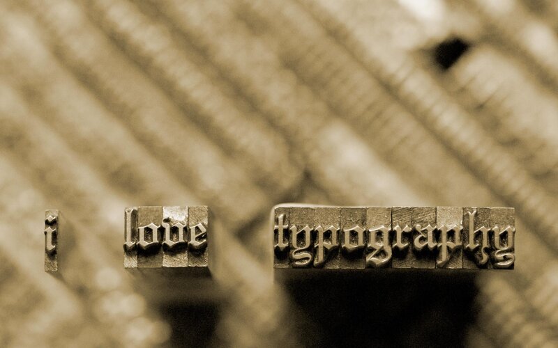 Letterpress Blocks