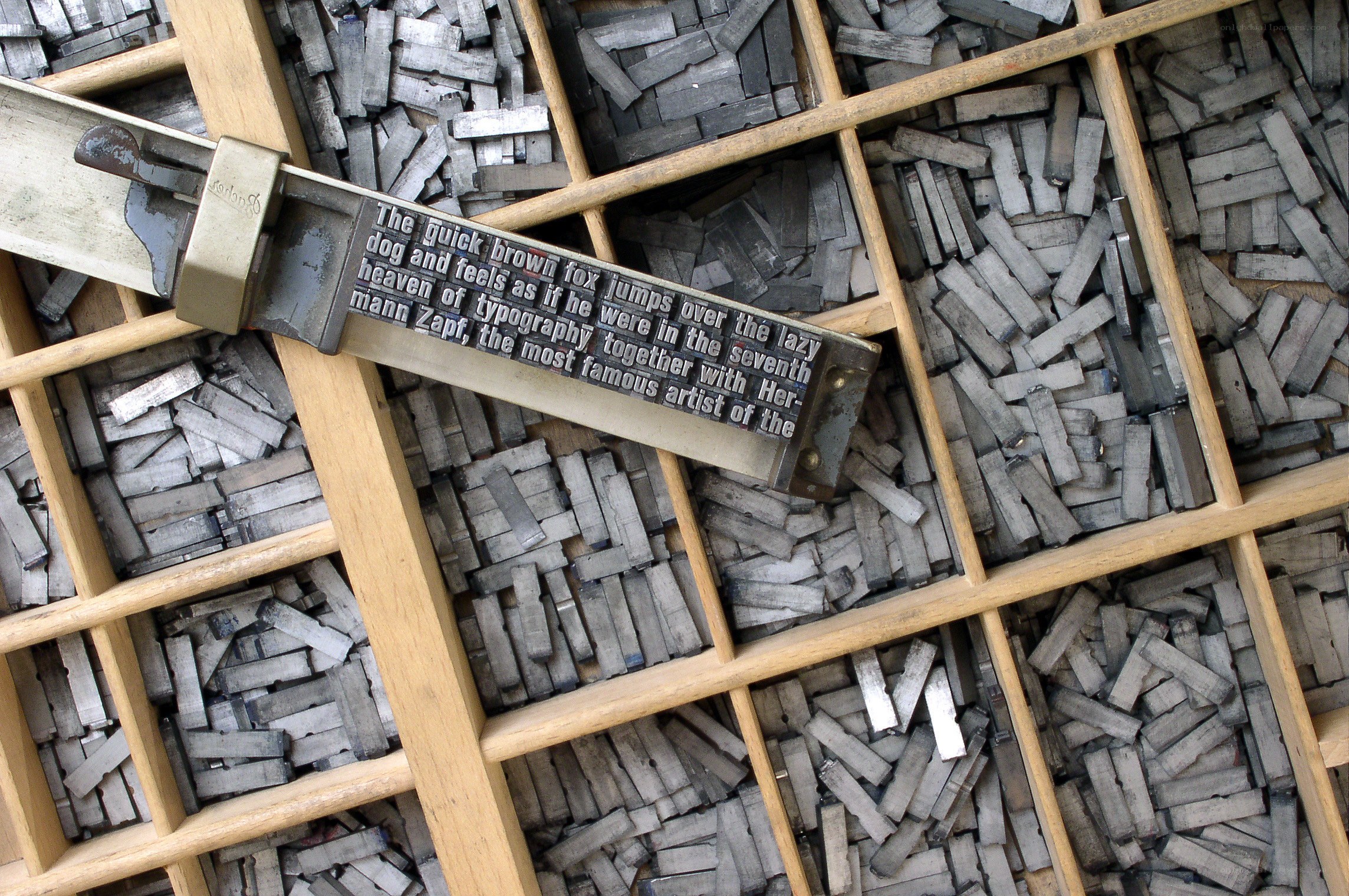 Letterpress printing setup