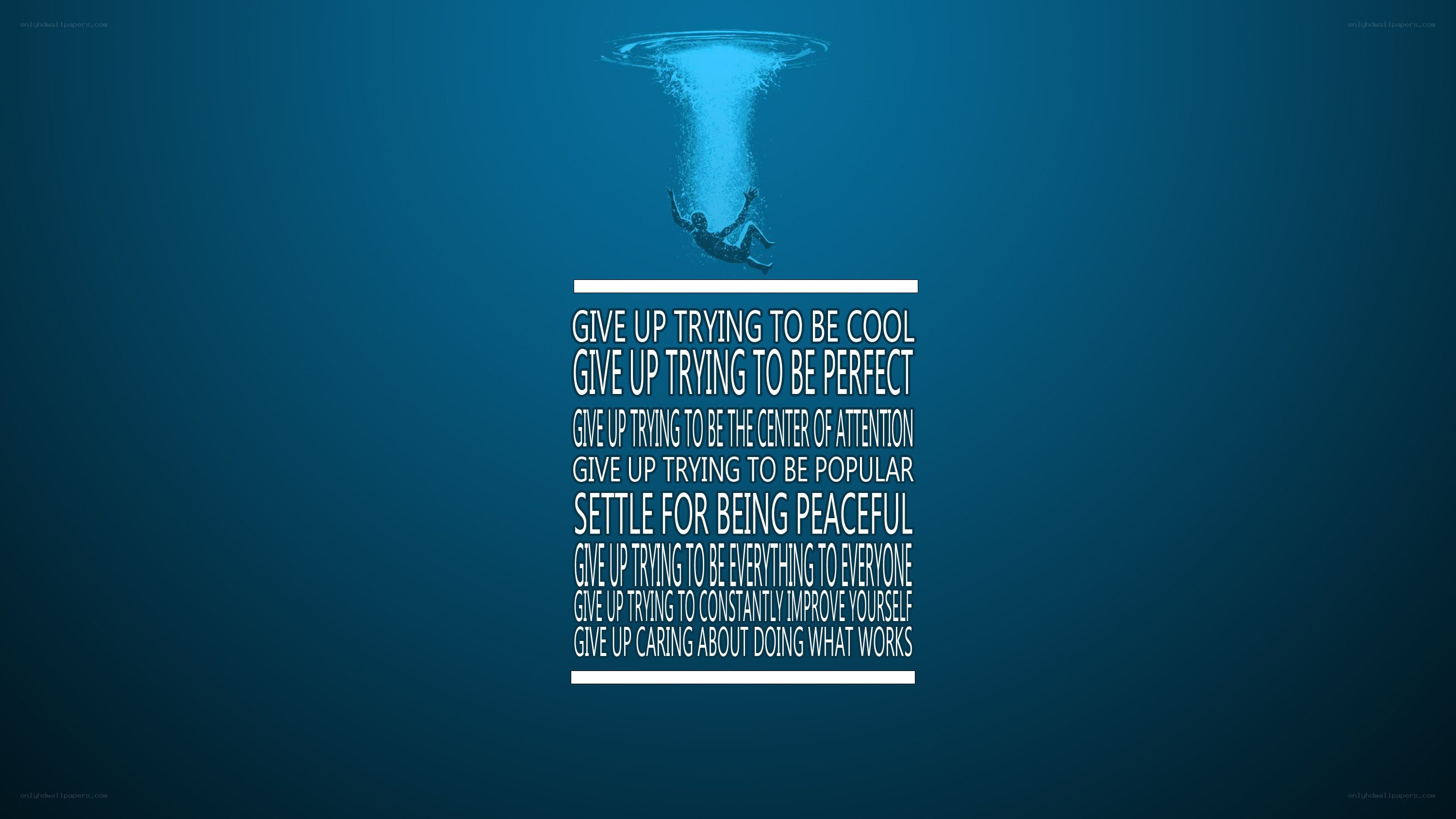 Letting go of perfection