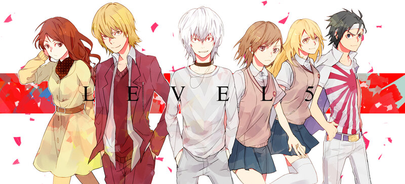 Level 5 anime characters