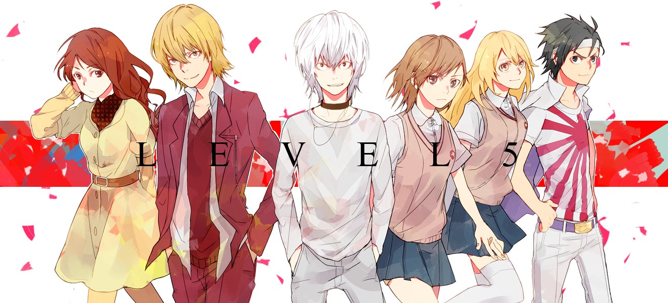 Level 5 anime characters