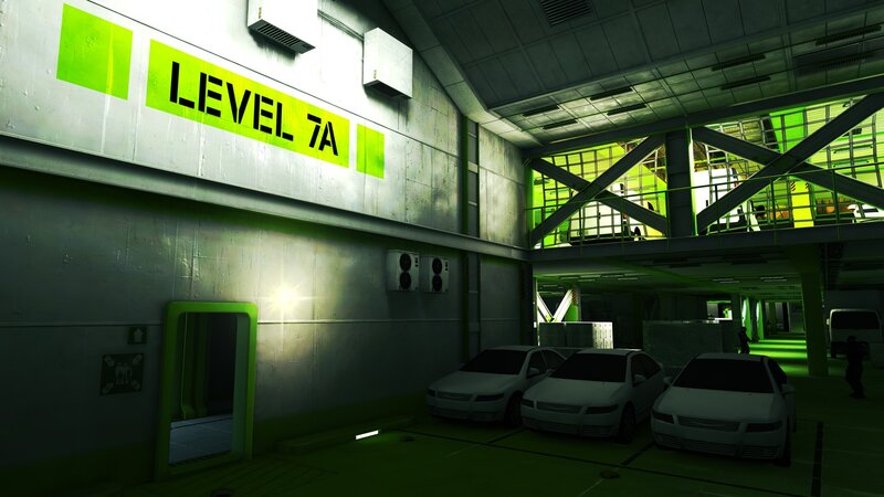 Level 7A parking garage