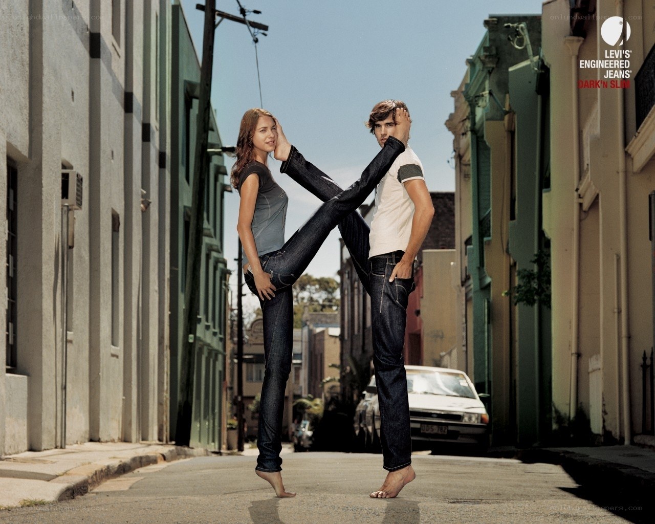 Levi's jeans ad with dancers