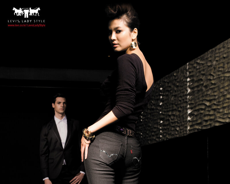 Levi's Lady Style fashion shoot