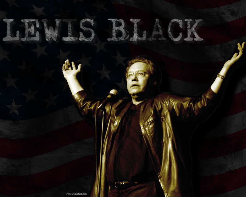 Lewis Black on stage