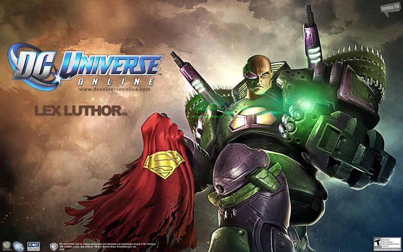 Lex Luthor in Armor — Green, Dramatic