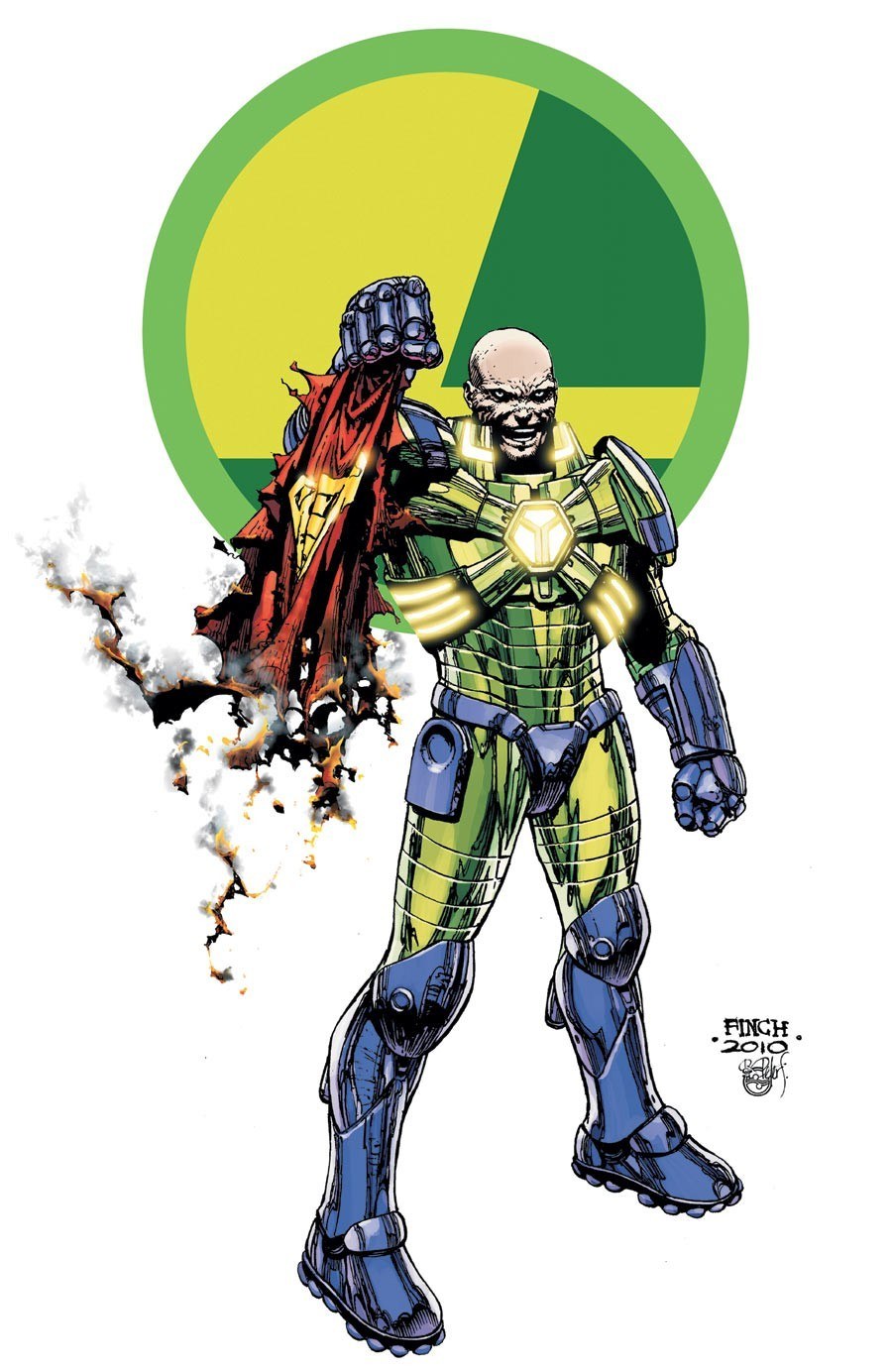 Lex Luthor in armor