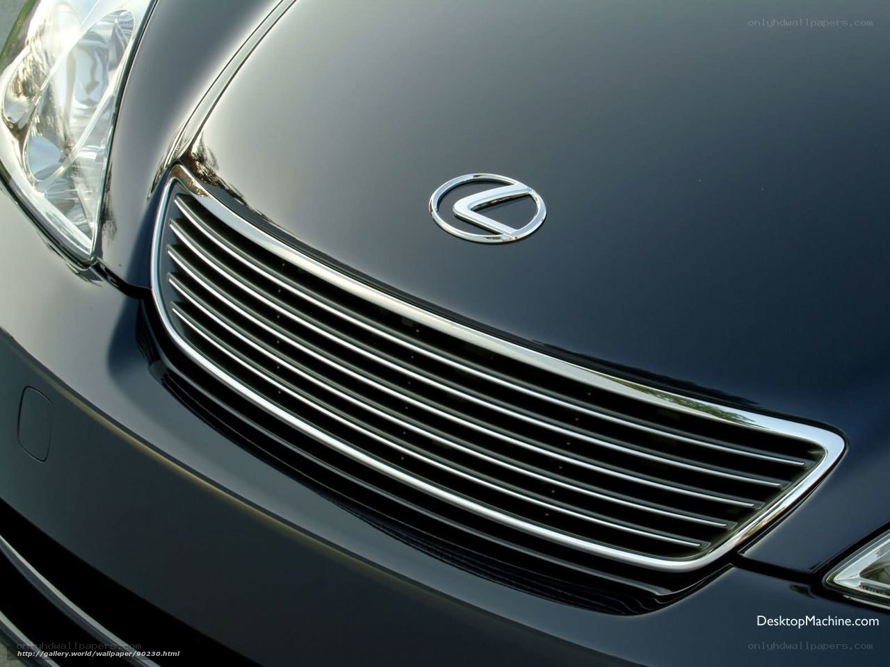 Lexus car front grille