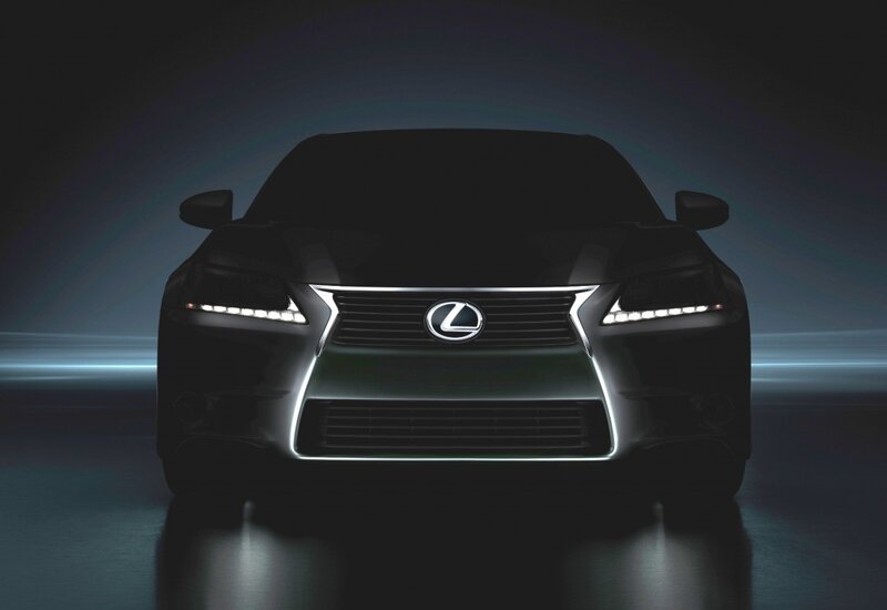Lexus car front view