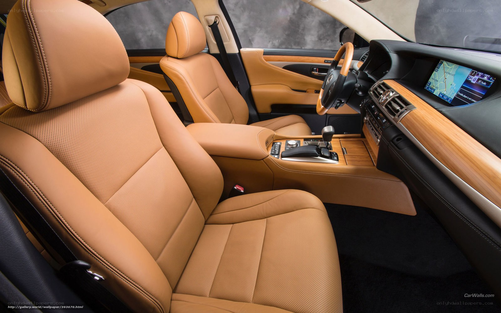 Lexus car interior