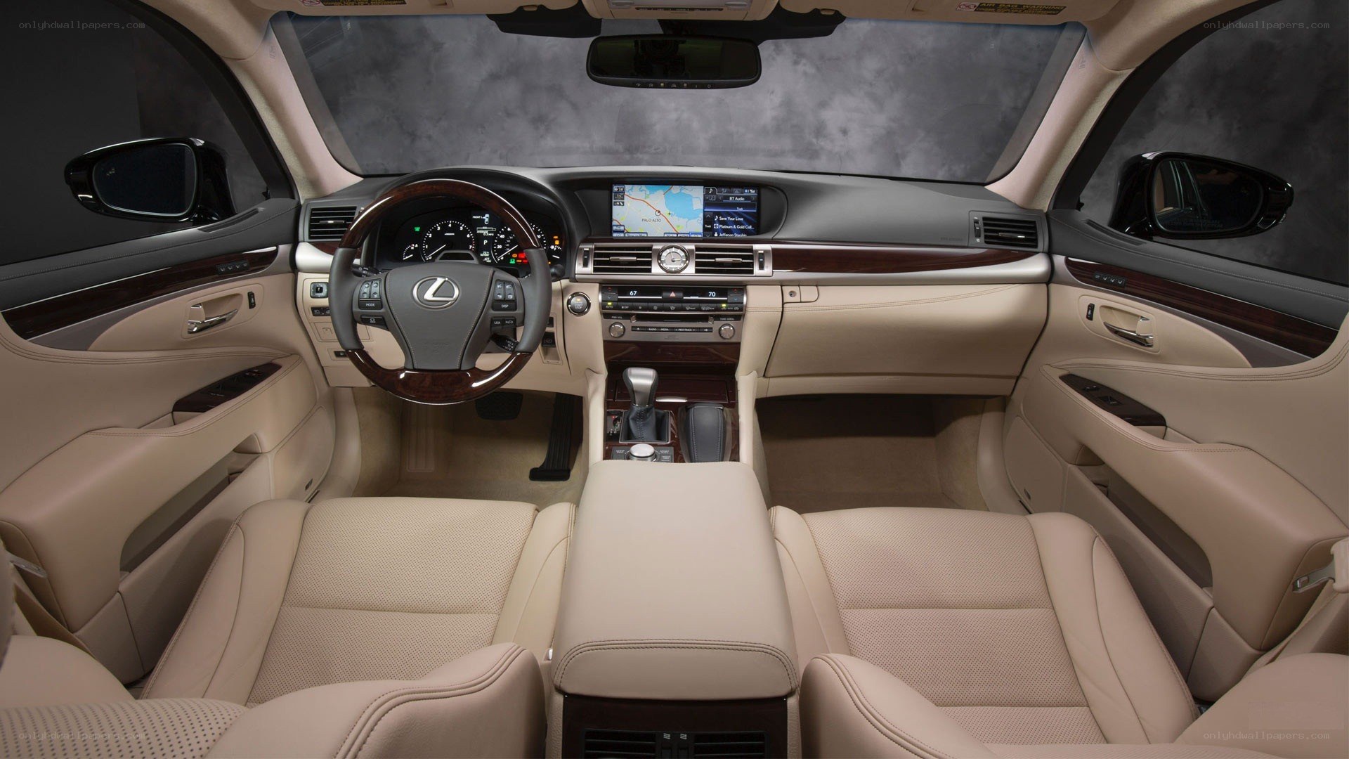 Lexus car interior