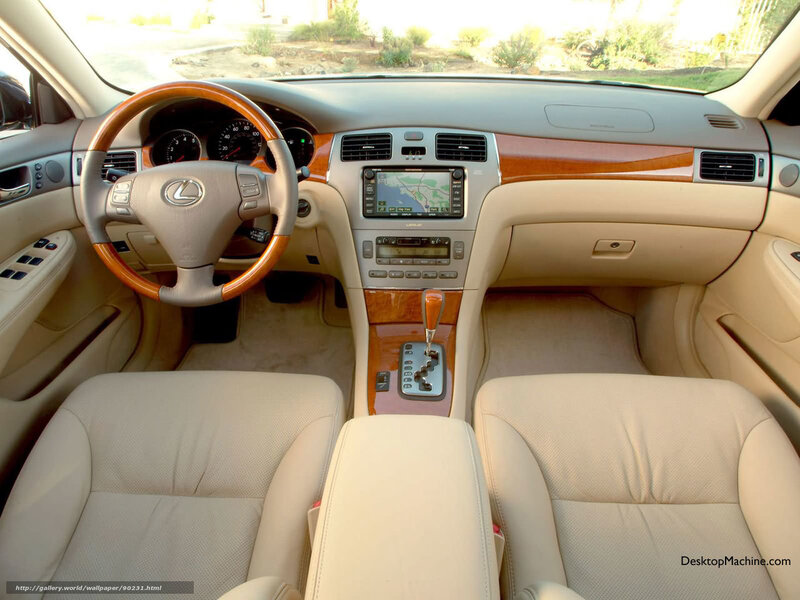Lexus Car Interior — Beige