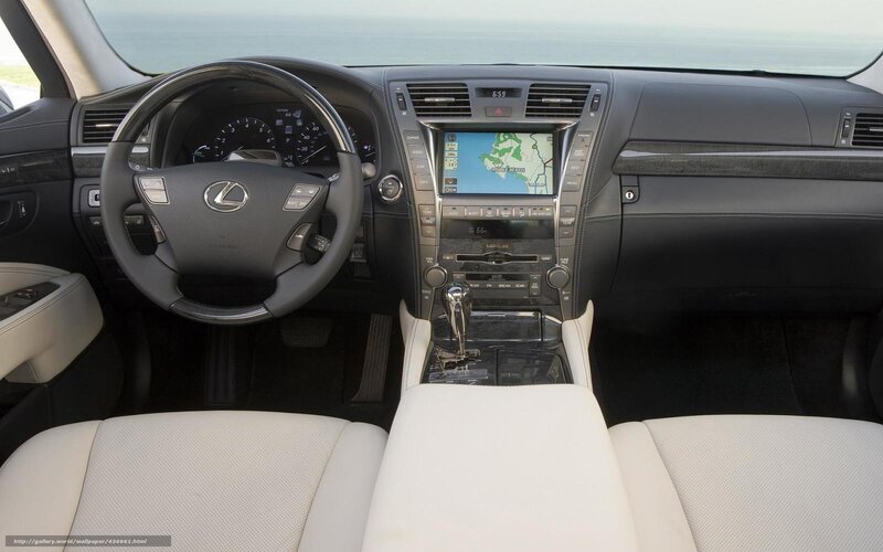 Lexus Car Interior — Black, Calm, Photograph