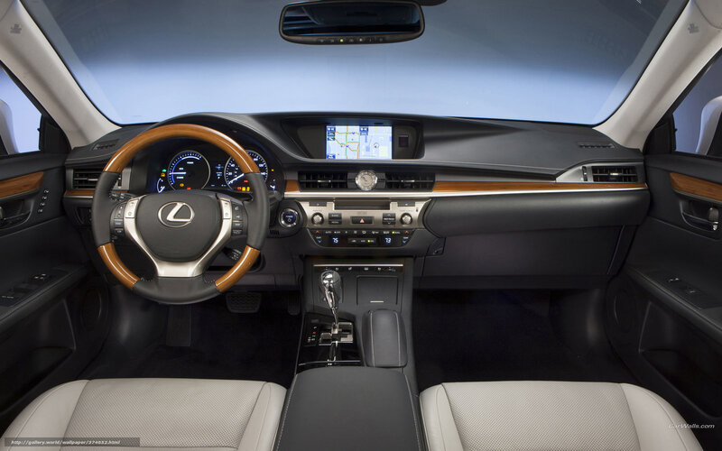 Lexus Car Interior — Black, Neutral, Photograph