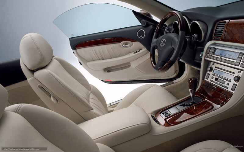Lexus car interior