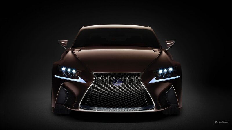Lexus Concept Car — Black, Dramatic