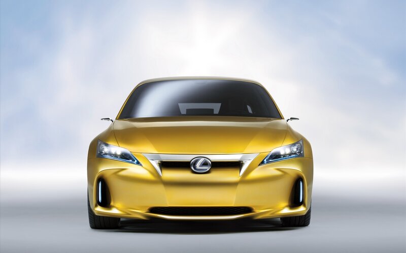 Lexus concept car front view