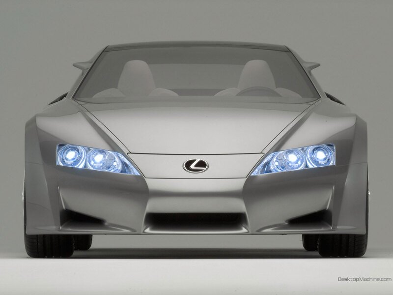 Lexus concept car front view