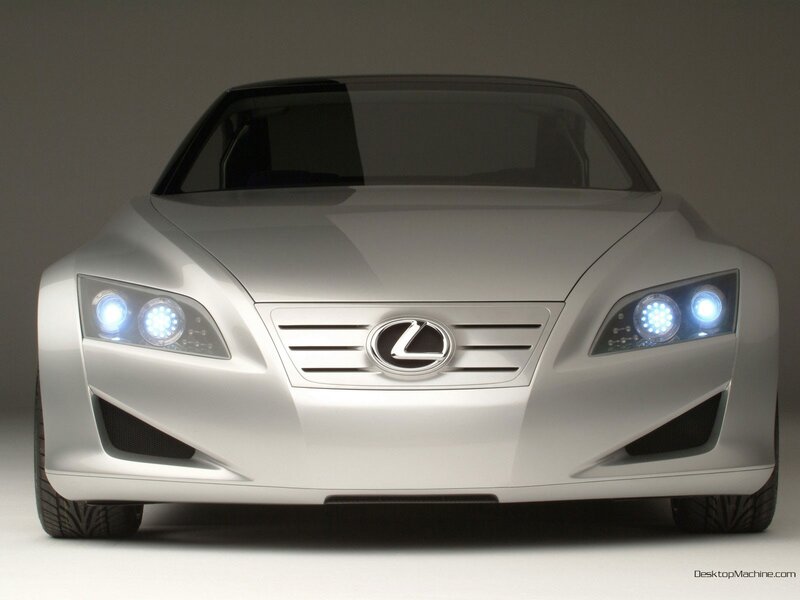 Lexus concept car front view