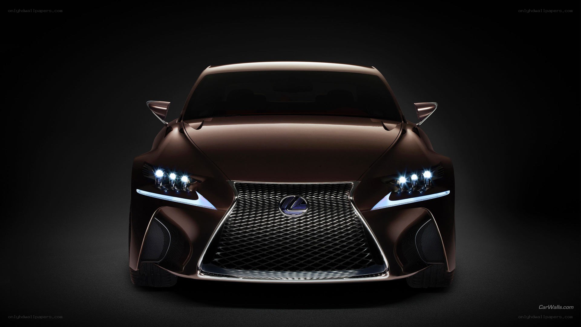 Lexus concept car front view