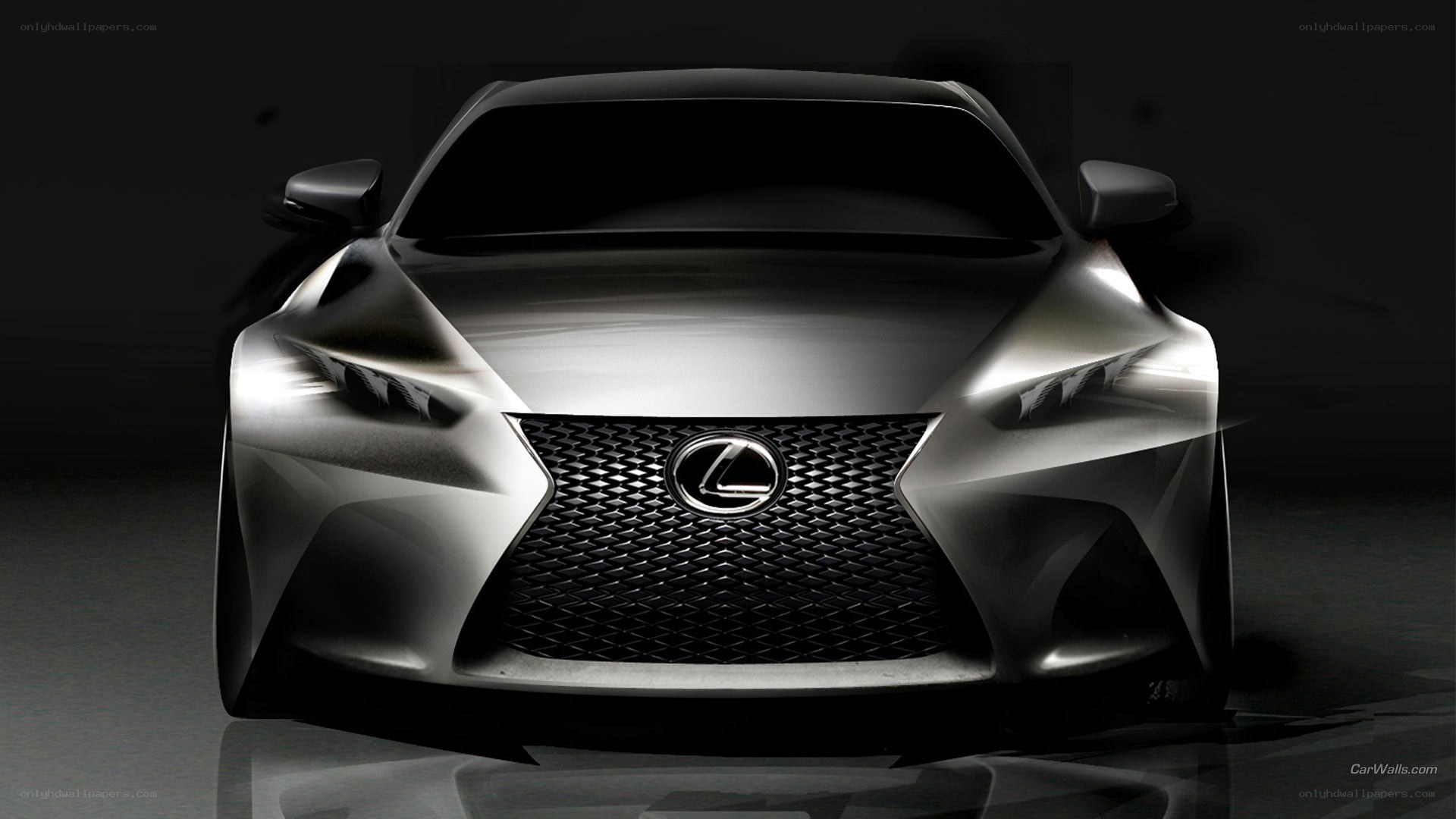 Lexus concept car front view