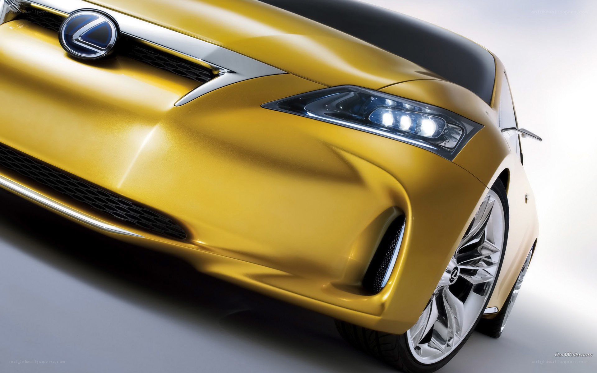 Lexus concept car front view
