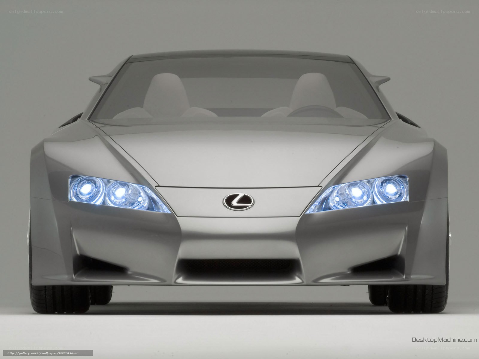 Lexus concept car front view