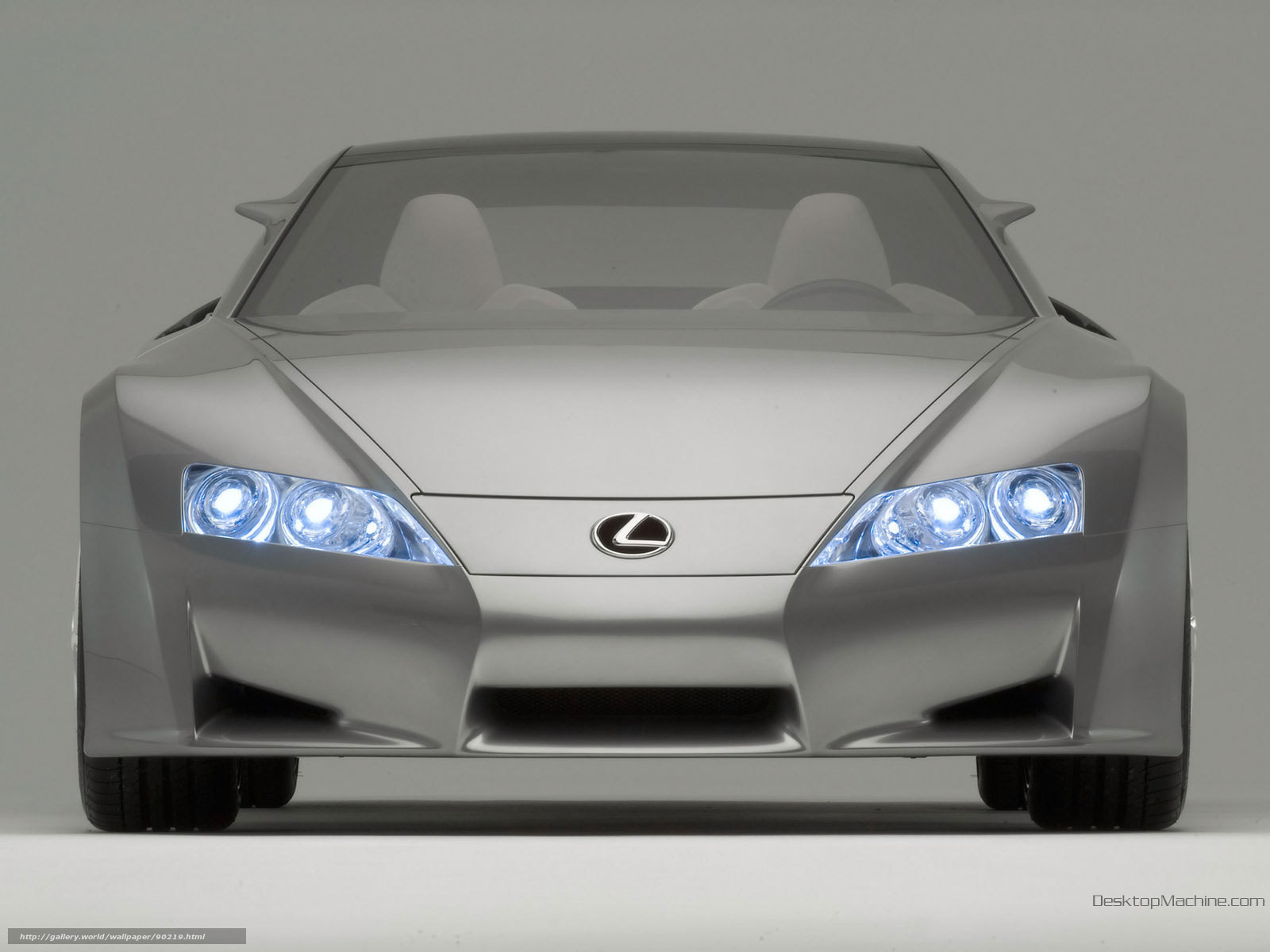 Lexus concept car front view
